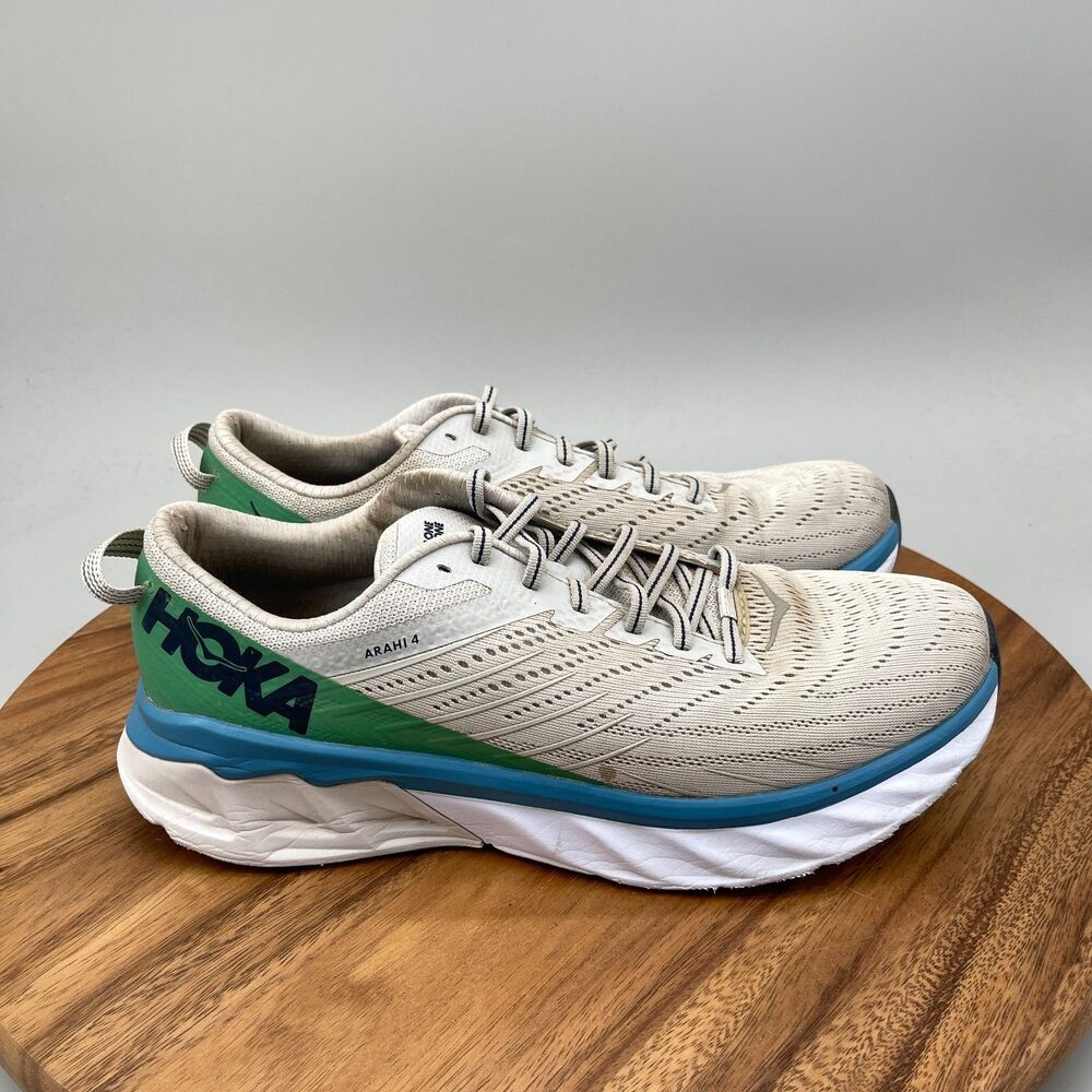 Hoka One One Arahi 4 Shoes Mens Size 11 Gray Running Comfort Walking Sneakers